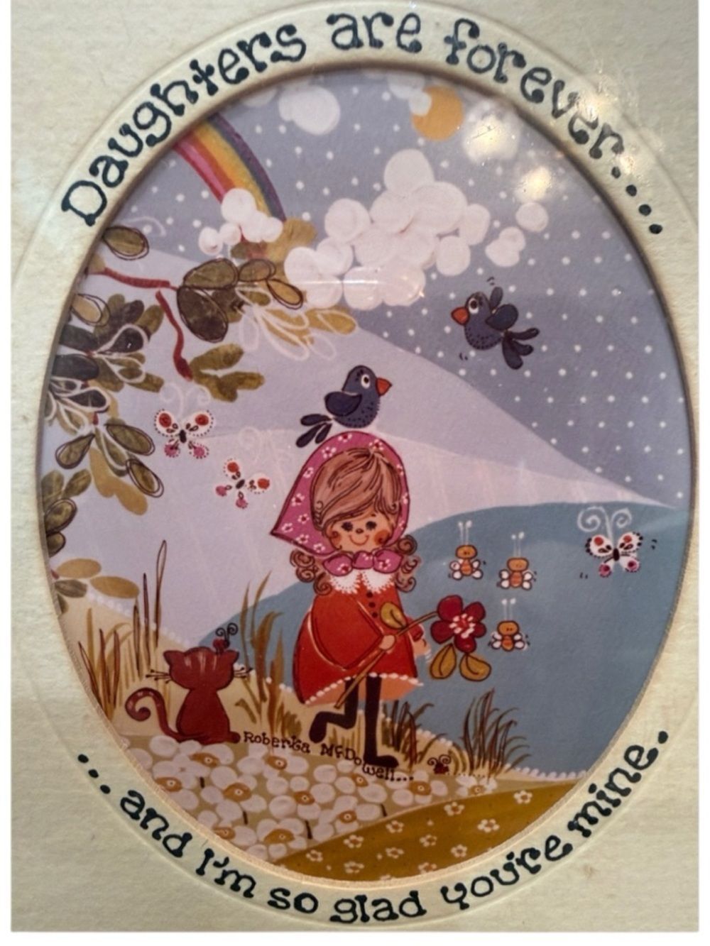 Roberta McDowell Art Print Daughters Are Forever 80s Retro Vintage